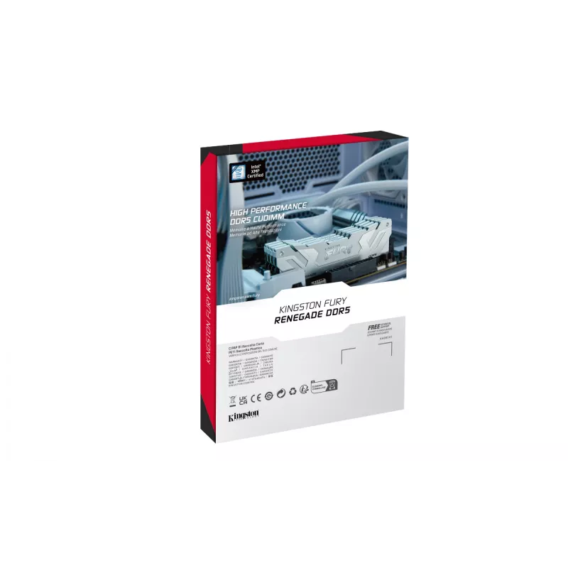 Kingston FURY Renegade DDR5 24 GB 8800MT/s CL42 CUDIMM balta