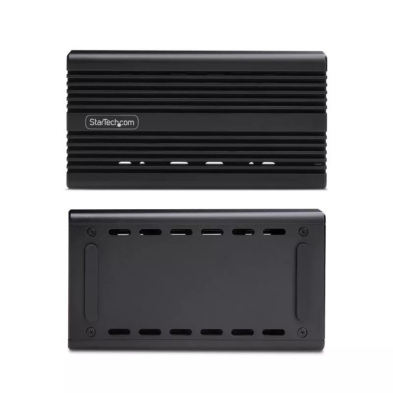 StarTech.com USB4 M.2 NVMe korpusas, 40Gbps, išorinis USB-C/Thunderbolt NVMe SSD korpusas, aliumininis radiatoriaus korpusas, B+M/M-Key