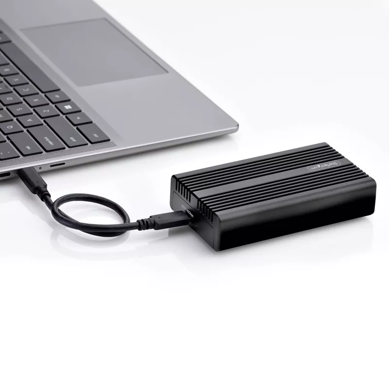StarTech.com USB4 M.2 NVMe korpusas, 40Gbps, išorinis USB-C/Thunderbolt NVMe SSD korpusas, aliumininis radiatoriaus korpusas, B+M/M-Key
