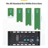 StarTech.com USB4 M.2 NVMe korpusas, 40Gbps, išorinis USB-C/Thunderbolt NVMe SSD korpusas, aliumininis radiatoriaus korpusas, B+M/M-Key
