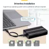 StarTech.com USB4 M.2 NVMe korpusas, 40Gbps, išorinis USB-C/Thunderbolt NVMe SSD korpusas, aliumininis radiatoriaus korpusas, B+M/M-Key