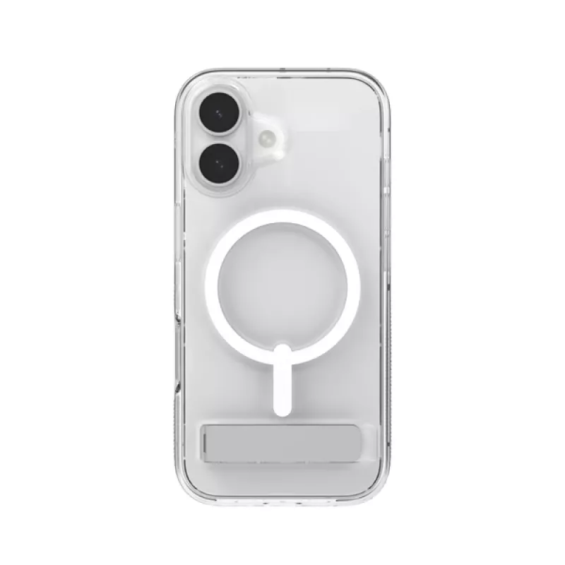 Dėklas ZAGG Crystal Palace Snap Kickstand Case Apple iPhone 17 permatomas
