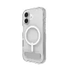 Dėklas ZAGG Crystal Palace Snap Kickstand Case Apple iPhone 17 permatomas