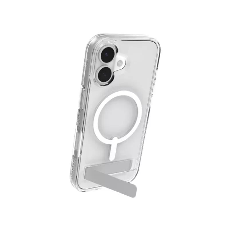 Dėklas ZAGG Crystal Palace Snap Kickstand Case Apple iPhone 17 permatomas