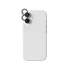 InvisibleShield Glass Elite objektyvo apsauga, skirta Apple iPhone 17/16/16+, juoda