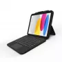 ZAGG Tough Keys klaviatūra Apple iPad 10th Gen/A16, juoda, vokiškas išdėstymas (B2B Brown Box)