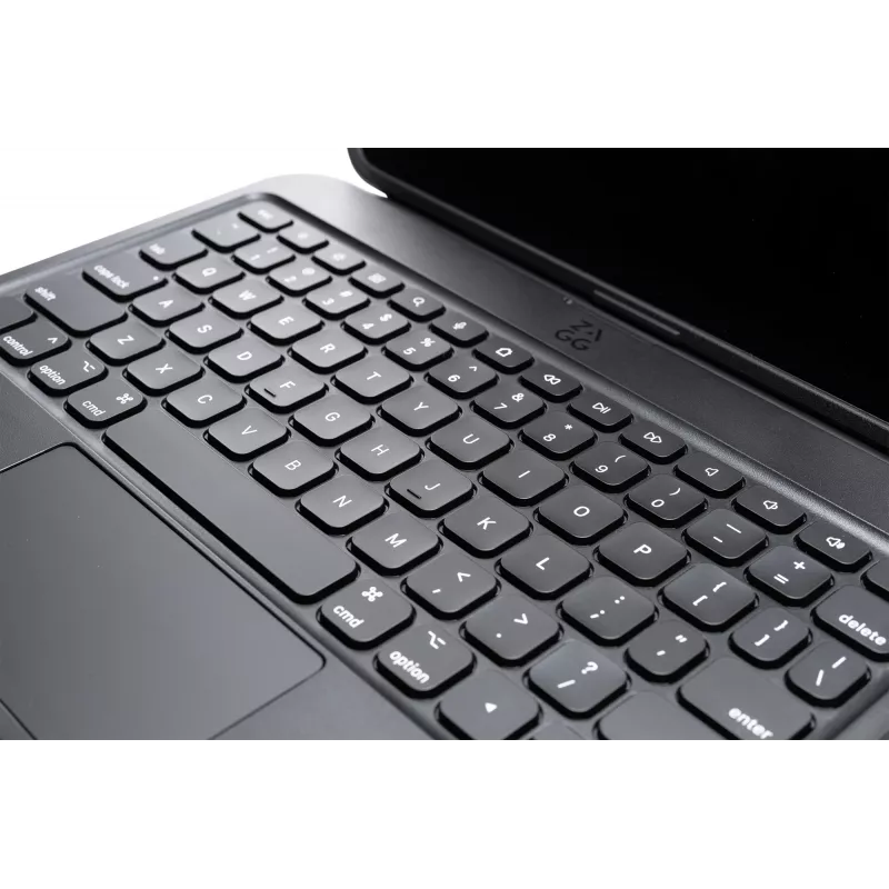 ZAGG Tough Keys klaviatūra Apple iPad 10th Gen/A16, juoda, vokiškas išdėstymas (B2B Brown Box)