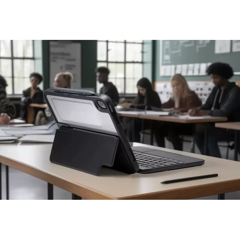 ZAGG Tough Keys klaviatūra Apple iPad 10th Gen/A16, juoda, vokiškas išdėstymas (B2B Brown Box)