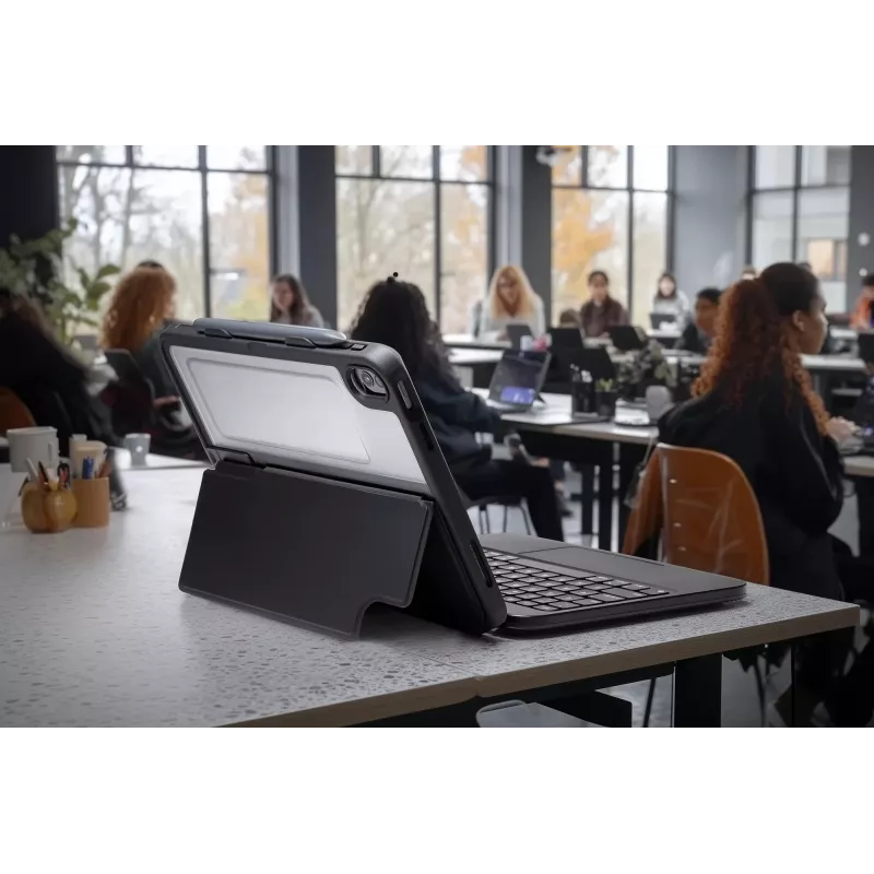 ZAGG Tough Keys klaviatūra Apple iPad 10th Gen/A16, juoda, vokiškas išdėstymas (B2B Brown Box)