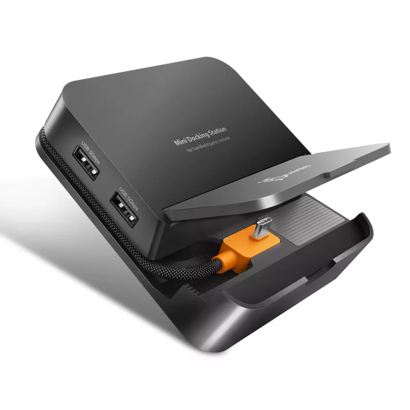 Docking stotelė mobiliesiems įrenginiams j5 create JCD624-N USB Type-C, skirta iPhone 16/15 ir Samsung Galaxy serijoms, 100×250×28,5 mm, 238 g, Juoda/Pilka