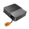Docking stotelė mobiliesiems įrenginiams j5 create JCD624-N USB Type-C, skirta iPhone 16/15 ir Samsung Galaxy serijoms, 100×250×28,5 mm, 238 g, Juoda/Pilka