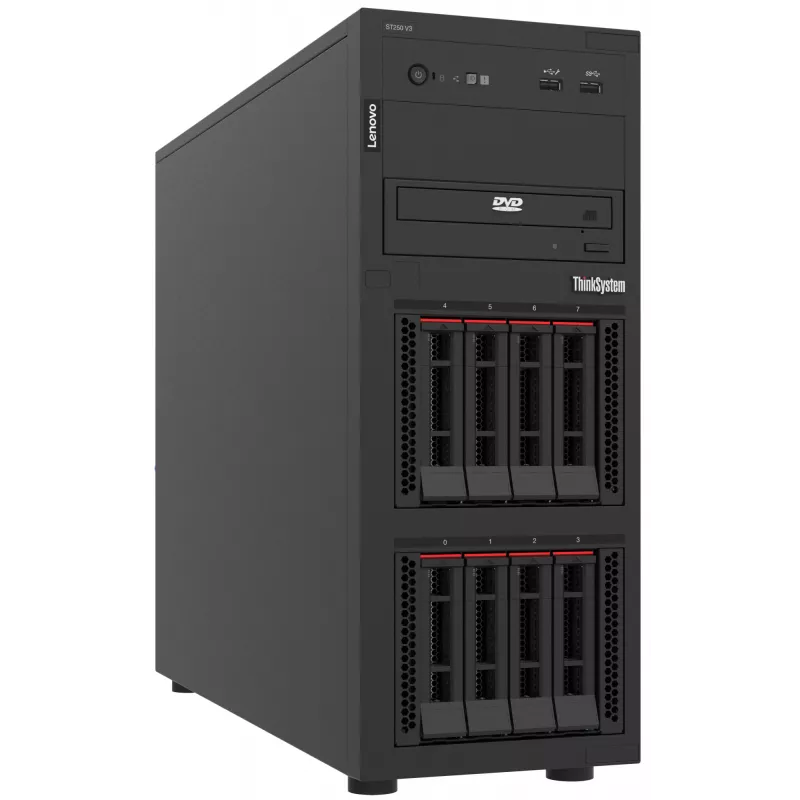 Lenovo ThinkSystem ST250 V3 serveris bokštas Intel® Xeon® 6315P 2.8 GHz 16 GB DDR5-SDRAM 800 W