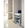 Multimedijos vežimėlis Ergotron StyleView EMR Laptop Cart SV40, aliuminis, pilka, balta