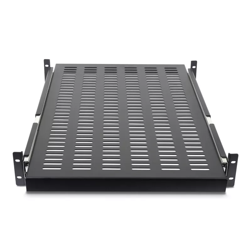 StarTech.com 2U stumdoma serverio lentyna su ventiliacija – reguliuojamas gylis 20–30 colių – 50 svarų – sunkiasvorė universali 19 colių lentyna įrangos stovui – 24 colių gylio
