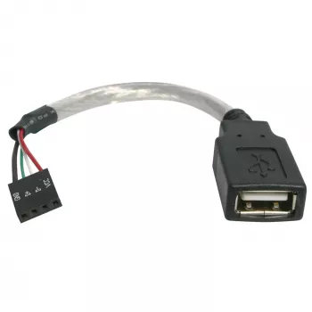 StarTech.com 6 colių USB 2.0 laidas - USB A lizdas į pagrindinės plokštės 4 kontaktų USB lizdą