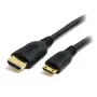 StarTech.com 50 cm Mini HDMI į HDMI laidas su Ethernet - 4K 30Hz didelės spartos Mini HDMI į HDMI adapterio laidas - Mini HDMI Type-C įrenginiui prie HDMI monitoriaus/ekrano - patvarus vaizdo keitiklio laidas