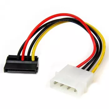 StarTech.com 6 colių LP4 į kairįjį kampą SATA maitinimo adapterio laidas
