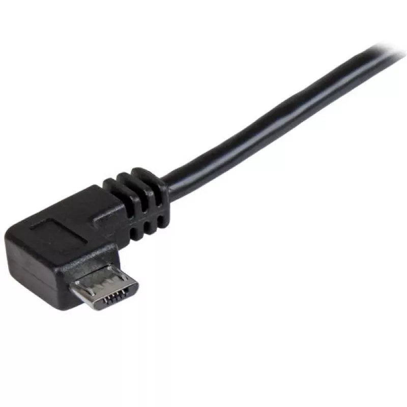 StarTech.com Micro-USB įkrovimo ir sinchronizavimo laidas M/M – stačiakampis Micro-USB – 30/24 AWG – 1 m