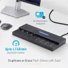 StarTech.com USB atmintinių kopijavimo ir trynimo įrenginys 1:15, 1,5 GB/min, LCD