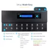 StarTech.com USB atmintinių kopijavimo ir trynimo įrenginys 1:15, 1,5 GB/min, LCD