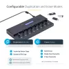 StarTech.com USB atmintinių kopijavimo ir trynimo įrenginys 1:15, 1,5 GB/min, LCD