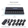 StarTech.com USB atmintinių kopijavimo ir trynimo įrenginys 1:15, 1,5 GB/min, LCD