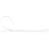 StarTech.com 8 colių (20 cm) kabelių raiščiai – 1/8 colio (4 mm) pločio, 2-1/8 colio (55 mm) ryšulio skersmuo, 50 svarų (22 kg) tempimo stipris, nailoniniai savaime užsifiksuojantys raiščiai su lenktu galu – 94V-2/UL sertifikuoti, 1000 vnt. pakuotė – balt