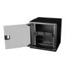 Kabelių žiedas EQUIP EZMR-10-B — metalinis, juodas, stovo aksesuaras, 1 vnt., 174 g