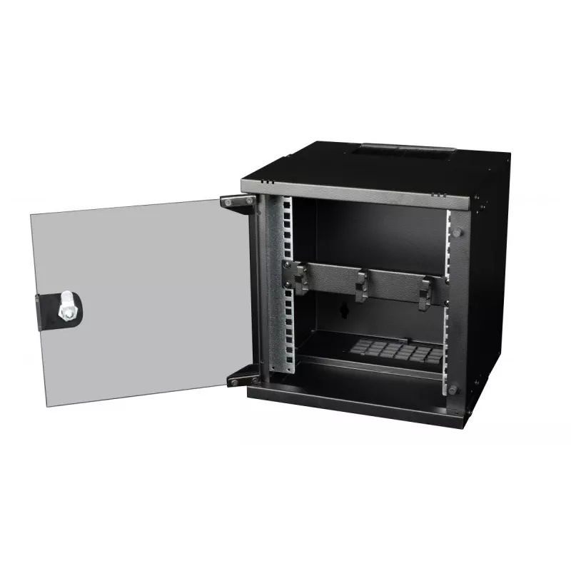 Kabelių žiedas EQUIP EZMR-10-B — metalinis, juodas, stovo aksesuaras, 1 vnt., 174 g