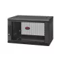 APC NetShelter WX AR106SH4 6U 19 colių sieninis patch kabinetas, 400 mm gylio, surinktas