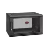 APC NetShelter WX AR106SH4 6U 19 colių sieninis patch kabinetas, 400 mm gylio, surinktas