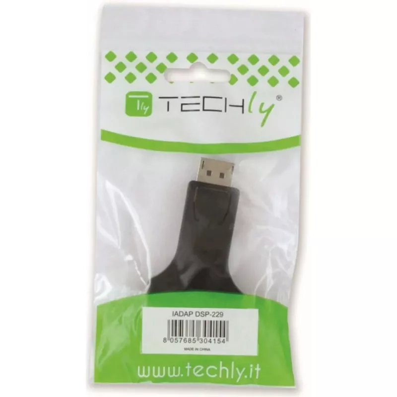 Techly DisplayPort adapteris DP kištukas į DVI-I 24+5 lizdas IADAP DSP-229