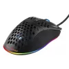 Deltaco DM210 Laidinis žaidimų pelė, itin plona, RGB, juoda