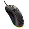 Deltaco DM210 Laidinis žaidimų pelė, itin plona, RGB, juoda