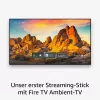 Amazon 4K Ultra HD USB TV srautinio turinio lazdelė, Wi‑Fi 6 (802.11ax), 3840×2160, USB maitinimas, juoda