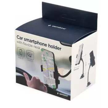 Aktyvus laikiklis Gembird TA-CHW-04 mobiliesiems telefonams, juodas