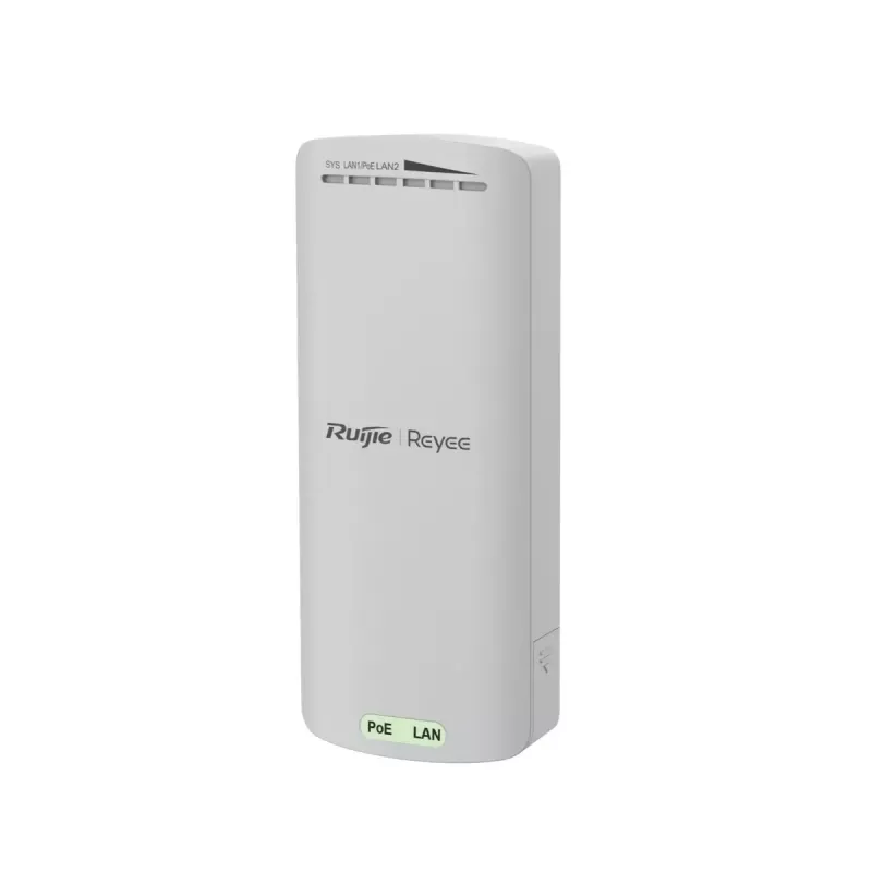 Belaidis prieigos taškas RUIJIE RG-EST100-E, 2,4 GHz 802.11n, 300 Mbps, 2x RJ-45, PoE, IP55, kryptinės vidinės antenos