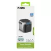 SBS Mobile TEADAPT2USBUNI USB adapteris, juodas/sidabrinis