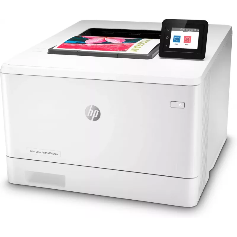 HP Color LaserJet Pro M454dw spausdintuvas, spalvotas lazerinis, A4, 27 ppm, dvipusis, belaidis