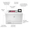 HP Color LaserJet Pro M454dw spausdintuvas, spalvotas lazerinis, A4, 27 ppm, dvipusis, belaidis