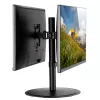 Priedas dviems monitoriams Techly ICA-LCD 402 81,3 cm (32 inch) juodas