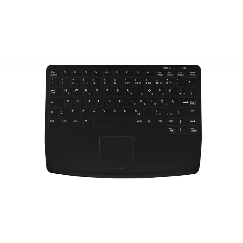 Klaviatūra Contour Design Active Key AK-4450-G pramoninė USB QWERTZ juoda