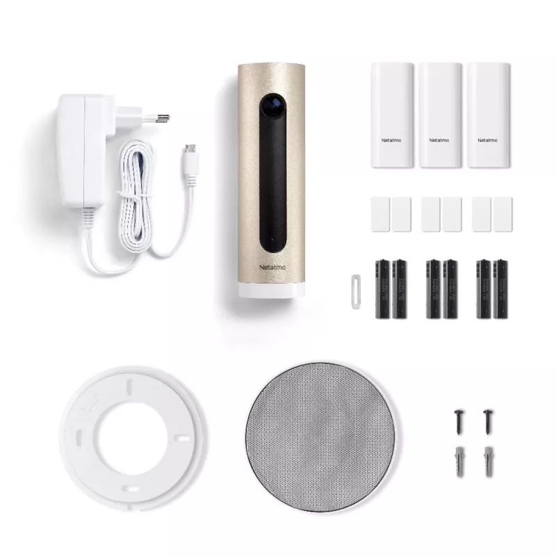 Netatmo išmanioji signalizacija su kamera