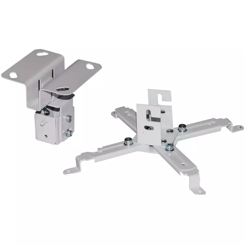 Techly lubinis projektoriaus laikiklis su prailginimu 130 mm sidabrinis ICA-PM 2S