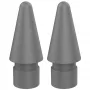 DEQSTER Pencil 2 atsarginiai antgaliai – 2 vnt., pilki, PVC