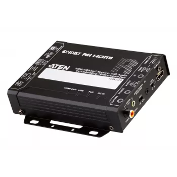 ATEN VE2812PR HDMI HDBaseT imtuvas su garso išskyrimu ir dvipusiu PoH (4K@100m)