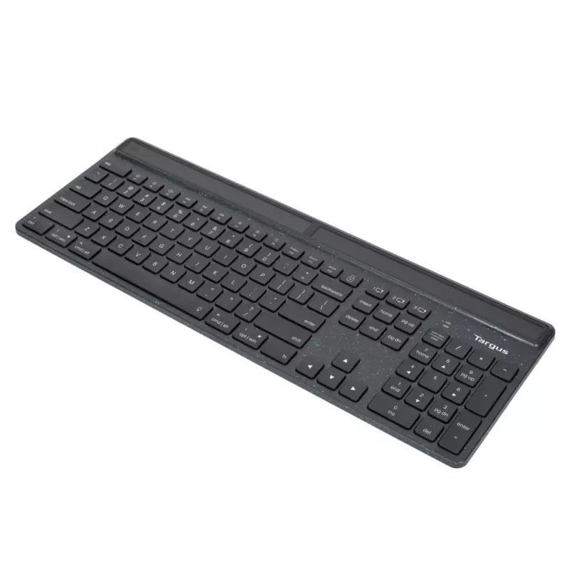 Targus EcoSmart AKB868FR klaviatūra Universal Bluetooth AZERTY prancūziška juoda