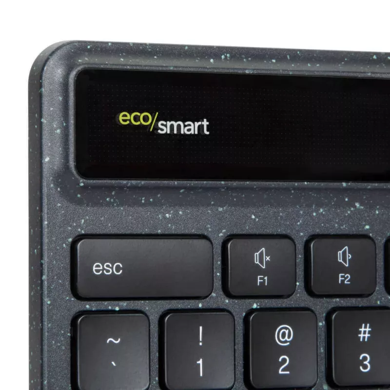 Targus EcoSmart AKB868FR klaviatūra Universal Bluetooth AZERTY prancūziška juoda