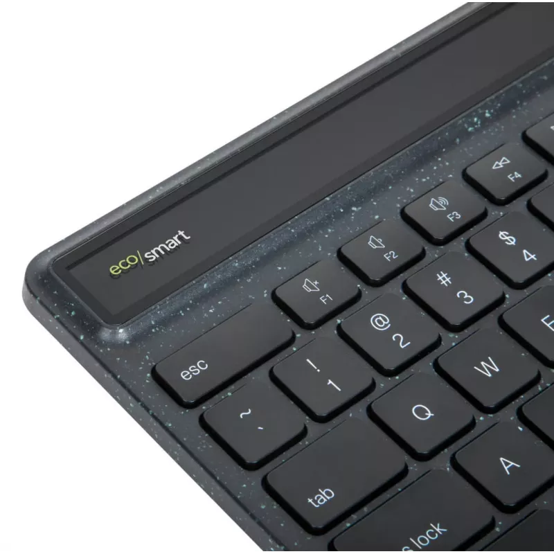 Targus EcoSmart AKB868FR klaviatūra Universal Bluetooth AZERTY prancūziška juoda