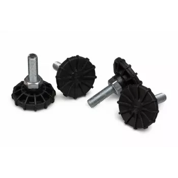 Kojelės stovui Equip EZF-1 juodos sidabrinės 40x40x60 mm